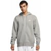 Nike Club Full-Zip Fleece Sivý