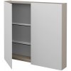 Dreja Dvojdverová zrkadlová skrinka PREMIUM GA2E 80 - N07 Stone Dreja Dvojdverová zrkadlová skrinka PREMIUM GA2E 80 - N07 Stone