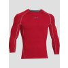 Under Armour Pánske tričko HG LS Červená SM Under Armour Pánske tričko HG LS Červená SM