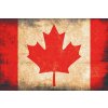 Ceduľa Kanada vlajka 30cm x 20cm Plechová tabuľa Ceduľa Kanada vlajka 30cm x 20cm Plechová tabuľa