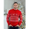 Fashionweek pánsky vianočný sveter NB5839 červená Fashionweek pánsky vianočný sveter NB5839 červená