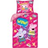 Halantex Obliečky Peppa Pig wow Bavlna 140x200 70x90 Halantex Obliečky Peppa Pig wow Bavlna 140x200 70x90