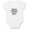 Jesus loves you - Body dojčenské s krátkym rukávom - Krátký r. 18-24 mes ( Biela ) Jesus loves you - Body dojčenské s krátkym rukávom - Krátký r. 18-24 mes ( Biela )