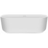Ksuro 03 nástenná vaňa 170x80 cm oválne biela 32004000 Ksuro 03 nástenná vaňa 170x80 cm oválne biela 32004000