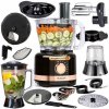 MULTIFUNKČNÝ KUCHYNSKÝ ROBOT BERLINGER 1800W 16 V 1 SADA ČIERNY MULTIFUNKČNÝ KUCHYNSKÝ ROBOT BERLINGER 1800W 16 V 1 SADA ČIERNY