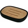 Venus Katta Mydlovnička, 24 × 92 × 132 mm, polyresín, bambus, PL-4971-C-BLACK-SD Venus Katta Mydlovnička, 24 × 92 × 132 mm, polyresín, bambus, PL-4971-C-BLACK-SD