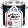 Südwest All Deck Weißlack Hochglanz vysokolesklá 0,375 l biela