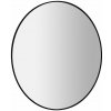 Sapho SHARON LED podsvietené zrkadlo Ø 80 cm, čierna mat 31255CI Sapho SHARON LED podsvietené zrkadlo Ø 80 cm, čierna mat 31255CI