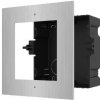 Hikvision DS-KD-ACF1/S - Zápustná inštalačná krabička s rámčekom pre 1 modul, nerez, 2.generácia 2011-083 Hikvision DS-KD-ACF1/S - Zápustná inštalačná krabička s rámčekom pre 1 modul, nerez, 2.generácia 2011-083