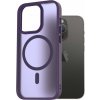 AlzaGuard Matte Case Compatible with Magsafe pro iPhone 14 Pro tmavě fialový AGD-PCMM71DU