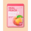 Farmstay Látková pleťová maska Real Peach Essence Mask - 23 ml / 1 ks Farmstay Látková pleťová maska Real Peach Essence Mask - 23 ml / 1 ks