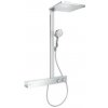 Sprchový systém Hansgrohe Raindance E na stěnu s termostatickou batériou chróm 27363000 Sprchový systém Hansgrohe Raindance E na stěnu s termostatickou batériou chróm 27363000
