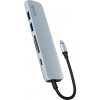 Epico 6v1 hliníkový USB-C 8K hub - modrá 9915111600001 Epico 6v1 hliníkový USB-C 8K hub - modrá 9915111600001
