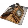 Sablio Plážová deka Clock tower: 200x140 cm Sablio Plážová deka Clock tower: 200x140 cm
