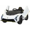 mamido Detské elektrické autíčko Lamborghini Invencible biele mamido Detské elektrické autíčko Lamborghini Invencible biele