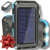 Solárna powerbanka s výkonnou baterkou 20000 mAh + kompas Solárna powerbanka s výkonnou baterkou 20000 mAh + kompas