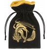 Q-workshop Vrecko na kocky Dragon Black & Golden Velour