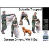 MASTER BOX LTD Schnelle Truppen. German Drivers, WW II Era 1/35 MASTER BOX LTD Schnelle Truppen. German Drivers, WW II Era 1/35