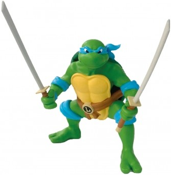 Hollywood Leonardo so zbraňami modrý Ninja korytnačky