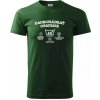 Zaobchádzať opatrne 40 - Tričko extra veľké (5-8XL) - 5XL ( Fľaškovozelená ) Zaobchádzať opatrne 40 - Tričko extra veľké (5-8XL) - 5XL ( Fľaškovozelená )
