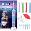 Elektrická zubná kefka Oral-B Vitality 100 Kids Frozen Elsa Elza Vitality D100 Kids Frozen dla dzieci Elektrická zubná kefka Oral-B Vitality 100 Kids Frozen Elsa Elza Vitality D100 Kids Frozen dla dzieci