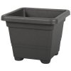 Euro3plast QUADRATO antracit 27x27x21 cm Euro3plast QUADRATO antracit 27x27x21 cm