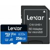 Lexar pamäťová karta 256GB High-Performance 633x microSDXC™ UHS-I (čítanie/zápis: 100/45MB/s) C10 A1 V30 U3 + adaptér (LSDMI256BB633A) Lexar pamäťová karta 256GB High-Performance 633x microSDXC™ UHS-I (čítanie/zápis: 100/45MB/s) C10 A1 V30 U3 + adaptér (LSDMI256BB633A)