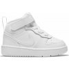 Nike Court Borough Mid 2 Baby/Toddler Shoe Triple White C6 (22.5) Nike Court Borough Mid 2 Baby/Toddler Shoe Triple White C6 (22.5)