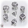 Q-Workshop Kocky Celtic set 3D 7ks bielo-čierne (White/Black) Q-Workshop Kocky Celtic set 3D 7ks bielo-čierne (White/Black)