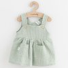 Dojčenská mušelínová suknička New Baby Comfort clothes šalviová 74 (6-9m) Dojčenská mušelínová suknička New Baby Comfort clothes šalviová 74 (6-9m)