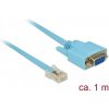 Delock Adaptér RS-232 DB9 samica > 1 x Sériový RS-232 RJ45 samec 1 m Delock Adaptér RS-232 DB9 samica > 1 x Sériový RS-232 RJ45 samec 1 m