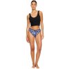 Modibodi menštruačné nohavičky Classic Bikini Super Opulent Paisley Navy