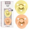 Bibs Colour kaučuk 2ks Sunshine Peach Sunset 130265 Bibs Colour kaučuk 2ks Sunshine Peach Sunset 130265