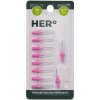 Herbadent HERo 0,7 mm náhradná medzizubná kefka 10 ks Herbadent HERo 0,7 mm náhradná medzizubná kefka 10 ks
