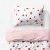 Goldea bavlna obliečky duo svieže jahody s púdrovo ružovou 140x200 70x90