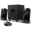 Reproduktory Genius SW-2.1 300X, aktívny, 2.1 s výkonom 10W, aktívny subwoofer, frekvenčný (31730041400)