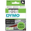 Originálny páska do tiskárny Dymo štítků, Dymo, 45803, S0720830, černý tisk/bílý podklad, 7m, 19mm, D1 Originálny páska do tiskárny Dymo štítků, Dymo, 45803, S0720830, černý tisk/bílý podklad, 7m, 19mm, D1