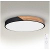 | Brilagi - stmievateľné svietidlo PILANA LED/72W/230V dub/čierna, priemer 80 cm + diaľkové ovládanie | WO800-OEM11-80 | Brilagi - stmievateľné svietidlo PILANA LED/72W/230V dub/čierna, priemer 80 cm + diaľkové ovládanie | WO800-OEM11-80