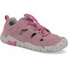 Barefoot dětské sandály Superfit - Trace Pink fialové Barefoot dětské sandály Superfit - Trace Pink fialové