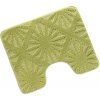 Brotex Predložka pred WC 60x50cm Lúče zelené Brotex Predložka pred WC 60x50cm Lúče zelené