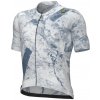 ALÉ Cyklistický dres s krátkym rukávom - MARBLE PR-E - biela/modrá L ALÉ Cyklistický dres s krátkym rukávom - MARBLE PR-E - biela/modrá L