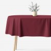 Goldea vianočný oválny teflónový obrus - bordó 120 x 200 cm Goldea vianočný oválny teflónový obrus - bordó 120 x 200 cm