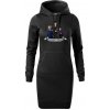 Dámske mikinové šaty Wednesday Nevermore Dámske mikinové šaty Wednesday Nevermore