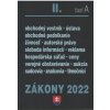 Zákony II. A / 2022 - Obchodné právo a živnostenský zákon Zákony II. A / 2022 - Obchodné právo a živnostenský zákon