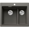 Blanco PLEON 6 Split IF Silgranit sivá vulkán
