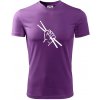Paličky ruka - Pánske tričko Fantasy športové - 2XL ( Fialová ) Paličky ruka - Pánske tričko Fantasy športové - 2XL ( Fialová )