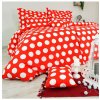 Obliečky bavlnené Dots červené EMI, Štandardný set jednolôžko obsahuje 1x 140x200 + 1x 70x90 Obliečky bavlnené Dots červené EMI, Štandardný set jednolôžko obsahuje 1x 140x200 + 1x 70x90