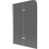 MEXEN - Felix vaňová zástena 2-krídlo 100x140, grafit, chróm 890-100-002-01-40 MEXEN - Felix vaňová zástena 2-krídlo 100x140, grafit, chróm 890-100-002-01-40