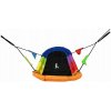 Lean Sport Obdélníková barevná zahradní houpačka Čapí hnízdo 167 x 75 cm Lean Sport Obdélníková barevná zahradní houpačka Čapí hnízdo 167 x 75 cm