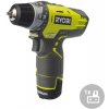 Ryobi R12DD-L13S Aku vrtačka/šroubovák 2-rychlostní, 12V Ryobi R12DD-L13S Aku vrtačka/šroubovák 2-rychlostní, 12V